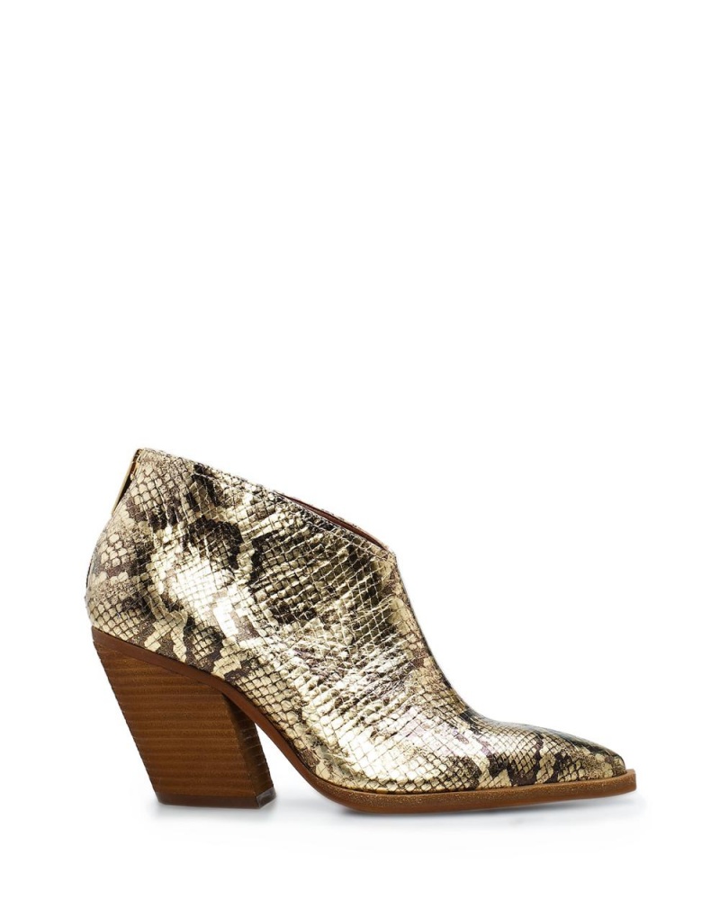 Booties Vince Camuto Grishell Mujer Doradas Serpent | 167-CPBERZ