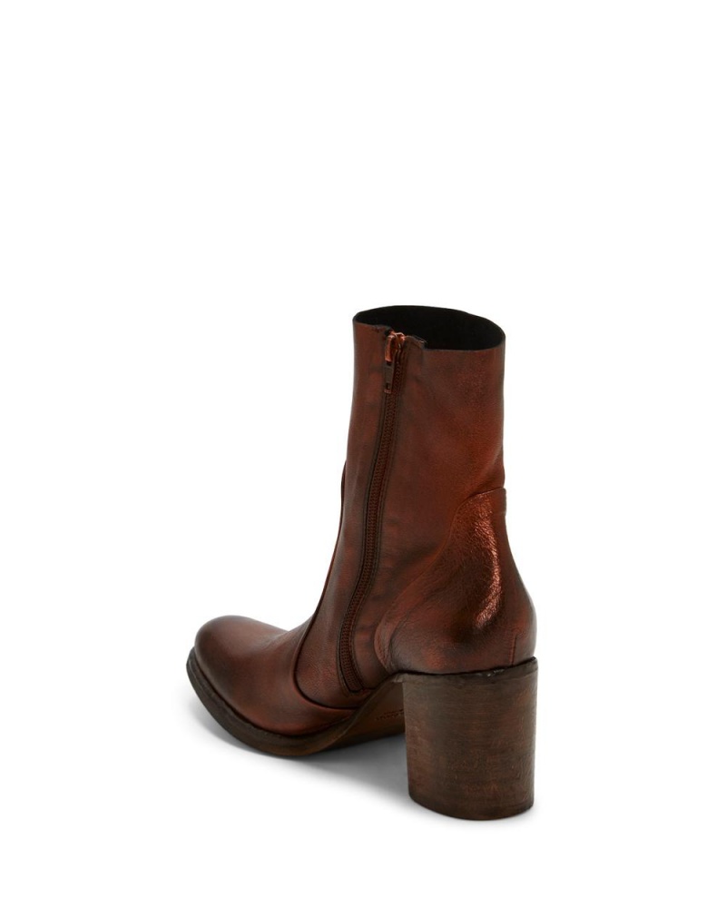 Booties Vince Camuto Kavian Mujer Marrones | 329-FMHCNO