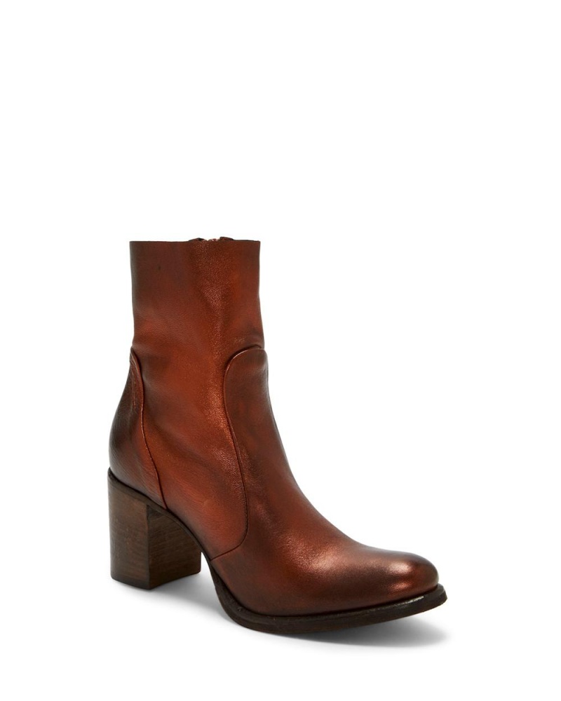 Booties Vince Camuto Kavian Mujer Marrones | 329-FMHCNO