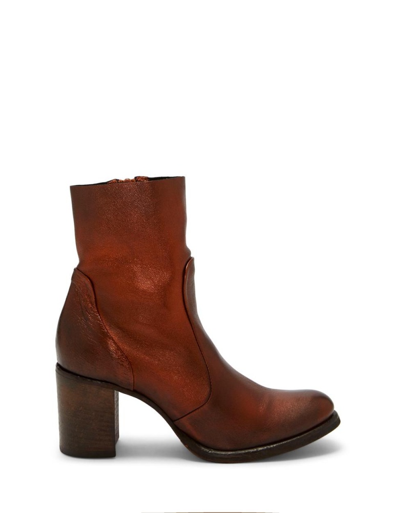 Booties Vince Camuto Kavian Mujer Marrones | 329-FMHCNO