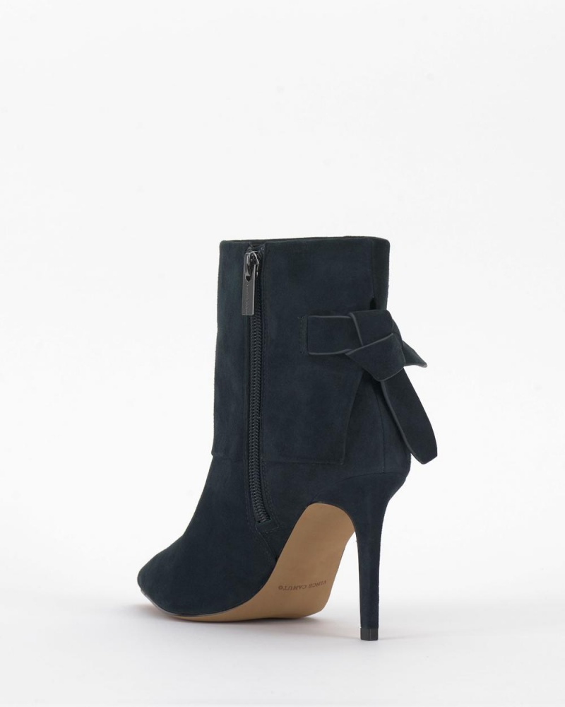 Booties Vince Camuto Kresinta Mujer Evergreen Suede | 049-ZABFRJ