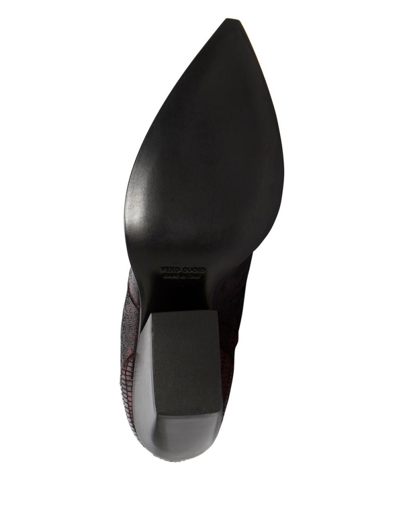 Booties Vince Camuto Leonah Mujer Burdeos | 107-KYMWIX