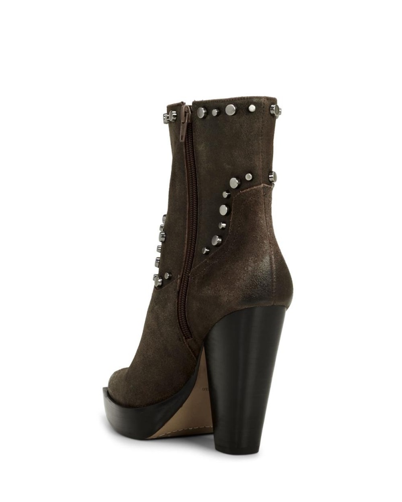 Booties Vince Camuto Nanikshie Mujer Marrones | 029-OSFAIU