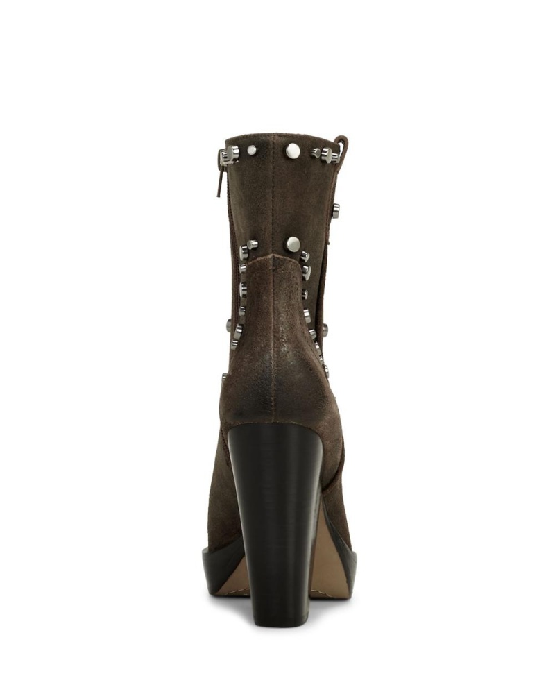 Booties Vince Camuto Nanikshie Mujer Marrones | 029-OSFAIU