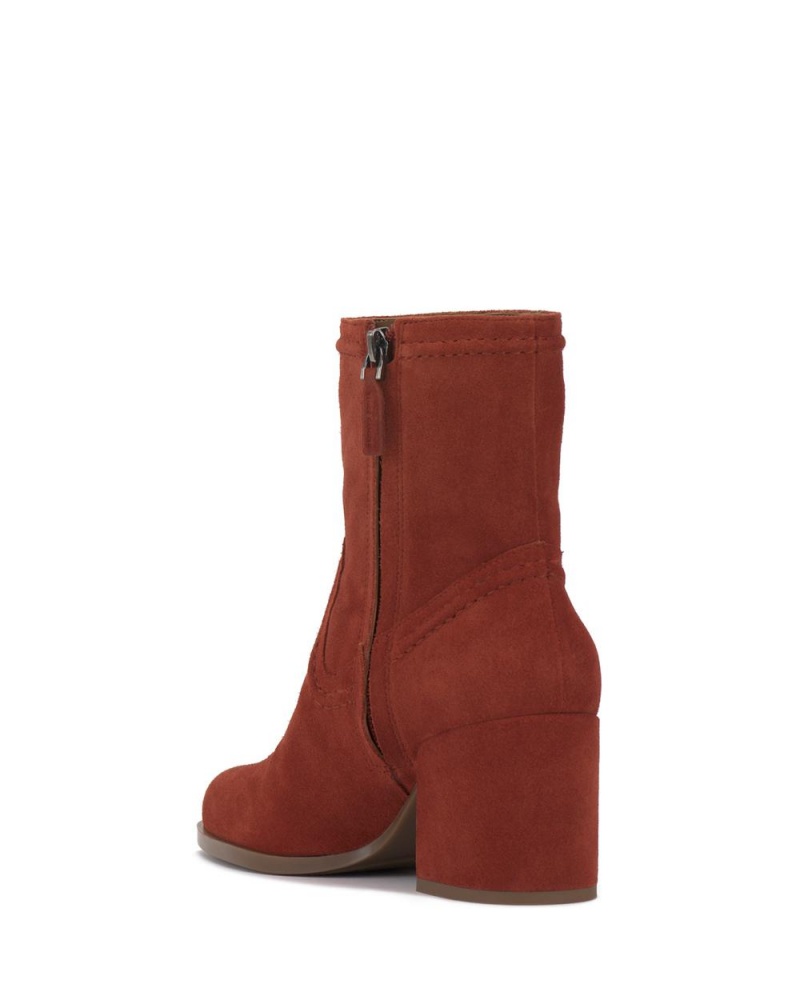 Booties Vince Camuto Pailey Mujer Burdeos | 810-OHVSDM