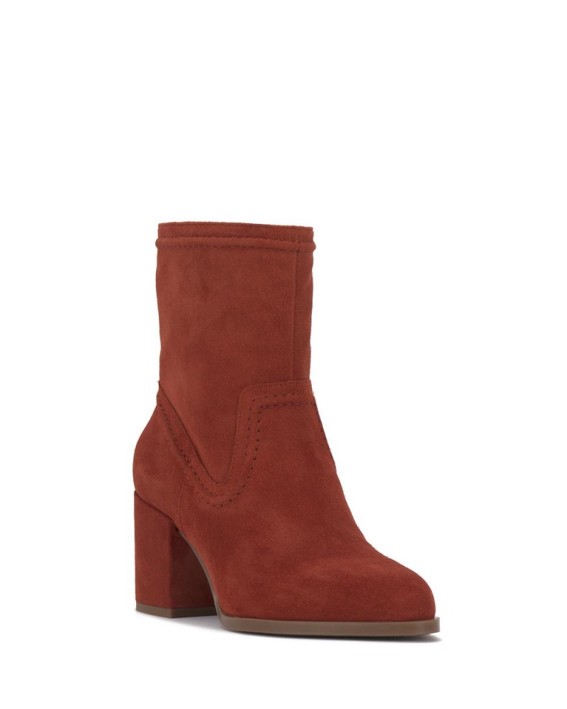 Booties Vince Camuto Pailey Mujer Burdeos | 810-OHVSDM