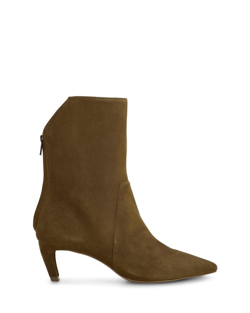 Booties Vince Camuto Quindele Mujer Marrones | 578-RHEFXM