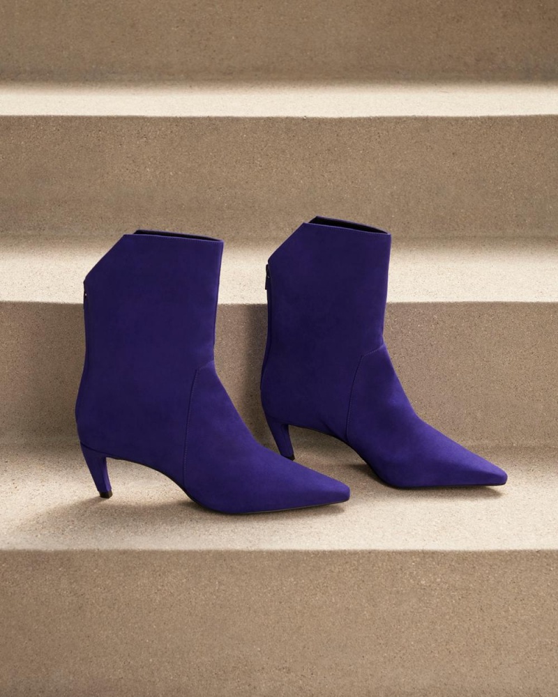 Booties Vince Camuto Quindele Mujer Moradas | 780-OAKMZX