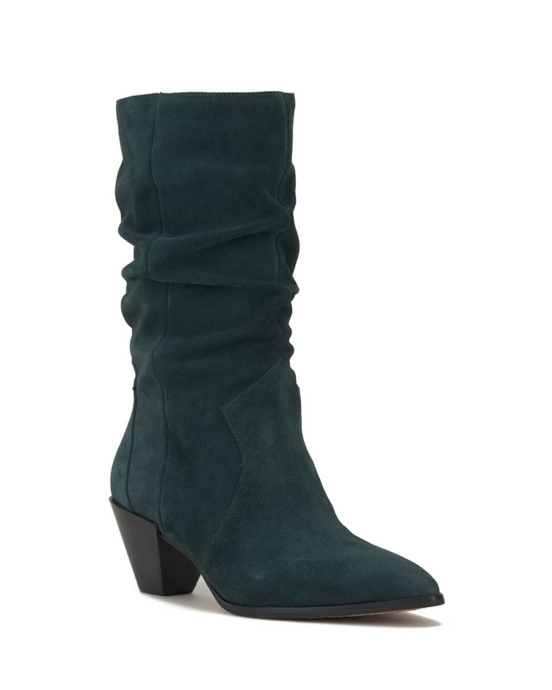 Booties Vince Camuto Sensenny Mujer Evergreen Suede | 354-FHYTER