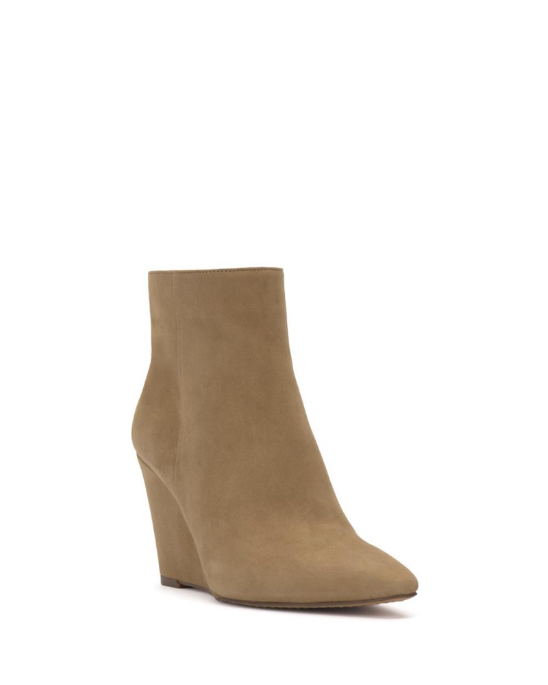 Booties Vince Camuto Teeray Wedge Mujer Marrones | 095-AOJFRN