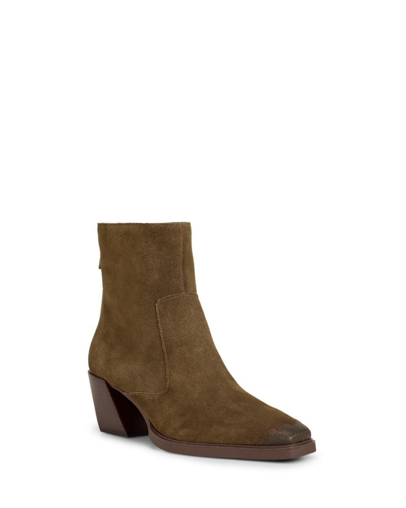 Booties Vince Camuto Viltana Mujer Marrones | 509-LBKNIA