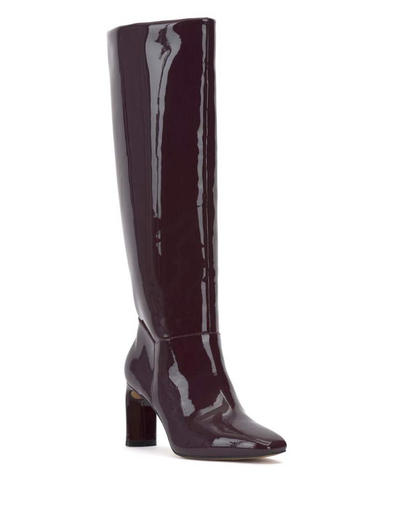 Botas Altas Vince Camuto Hersha Wide-Calf Mujer Burdeos | 194-ANPUEX