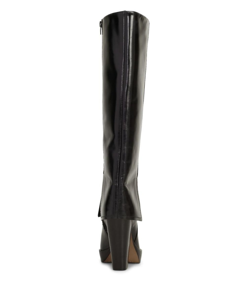 Botas Altas Vince Camuto Nanfala Wide-Calf Mujer Negras | 563-VENYAU