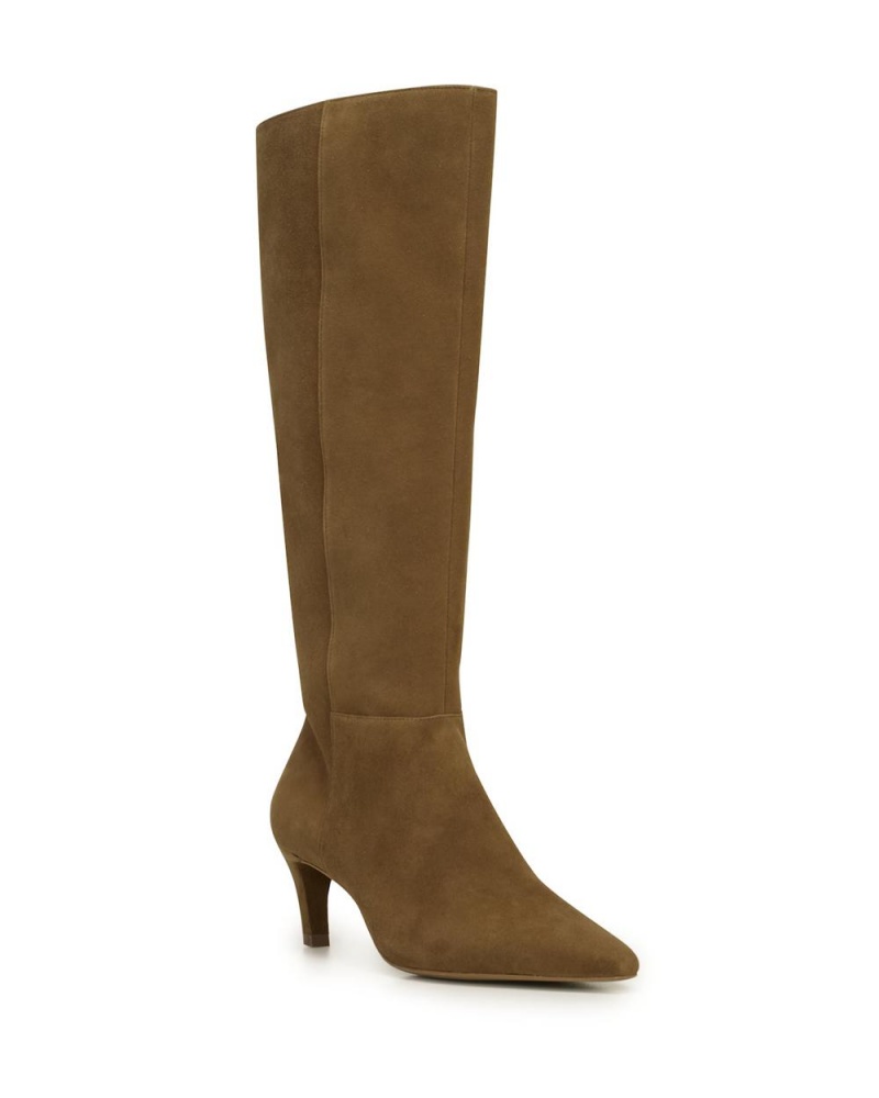 Botas Altas Vince Camuto Quacia Mujer Marrones | 791-XTGCMY