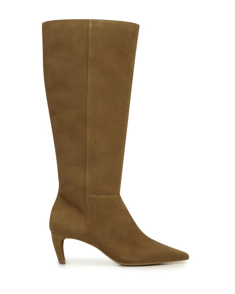 Botas Altas Vince Camuto Quacia Mujer Marrones | 791-XTGCMY