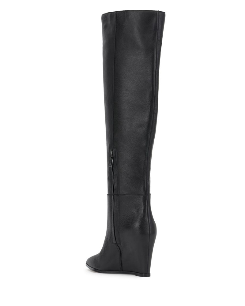 Botas Altas Vince Camuto Tiasie Wide-Calf Mujer Negras | 491-WISCHJ