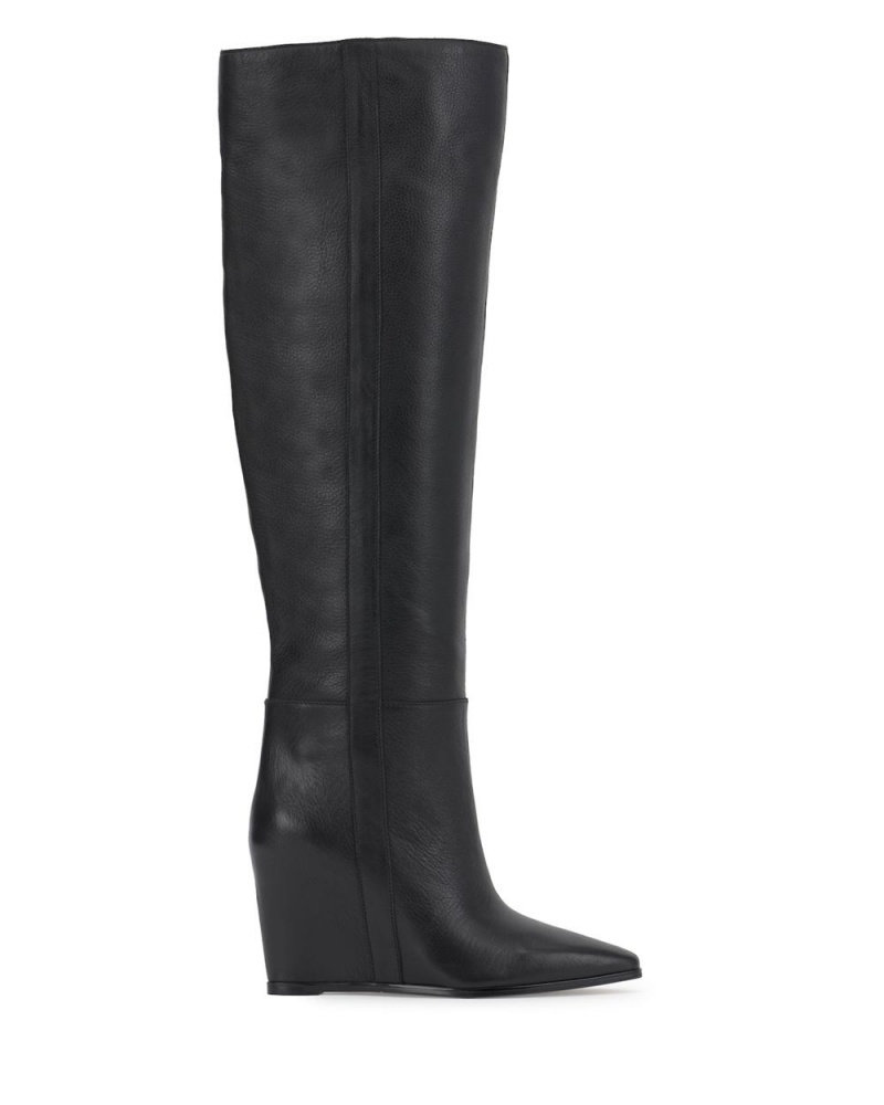 Botas Altas Vince Camuto Tiasie Wide-Calf Mujer Negras | 491-WISCHJ