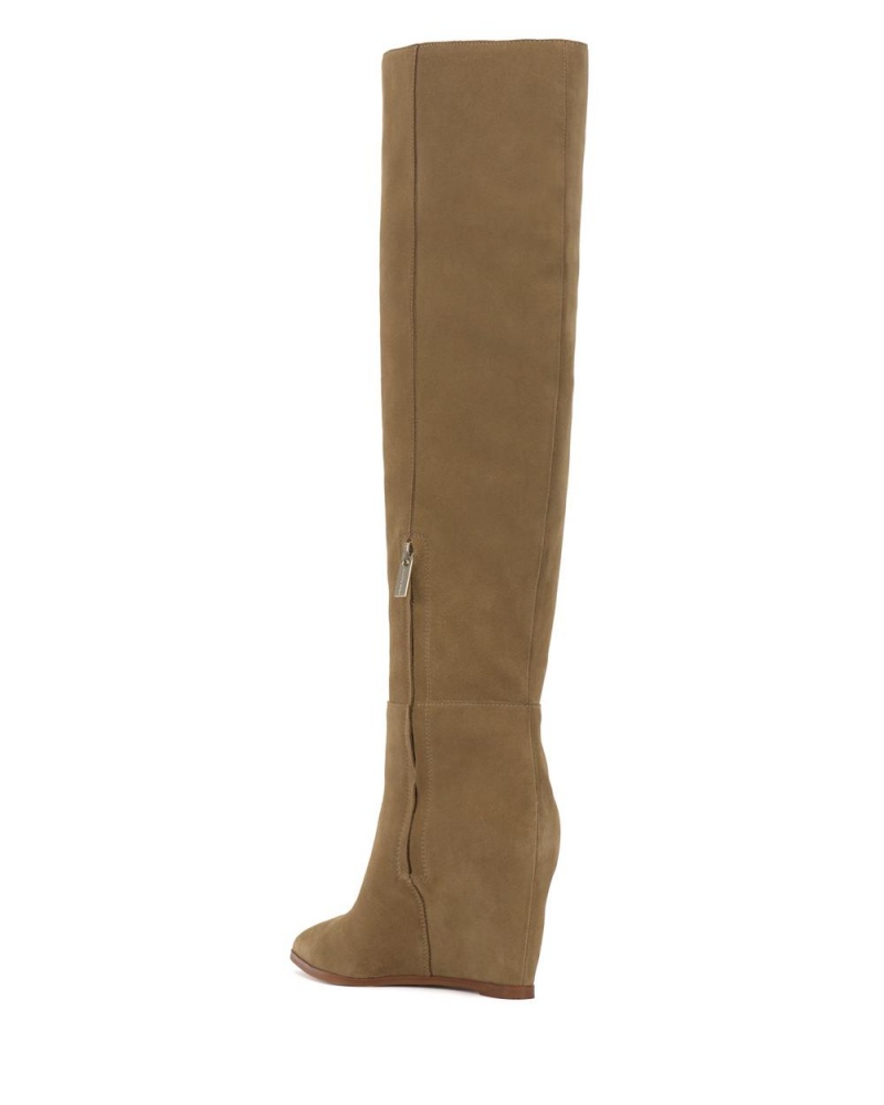 Botas Altas Vince Camuto Tiasie Wide-Calf Mujer Marrones | 063-MAEWKX