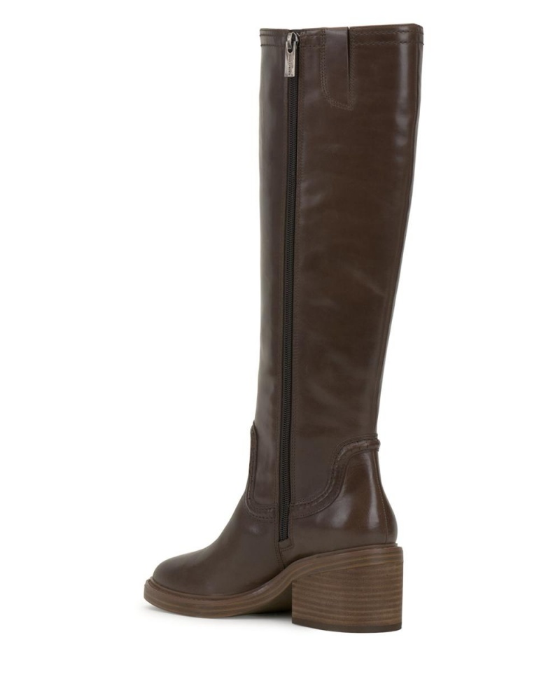 Botas Altas Vince Camuto Vuliann Extra Wide-Calf Mujer Marrones | 609-JDNLHZ