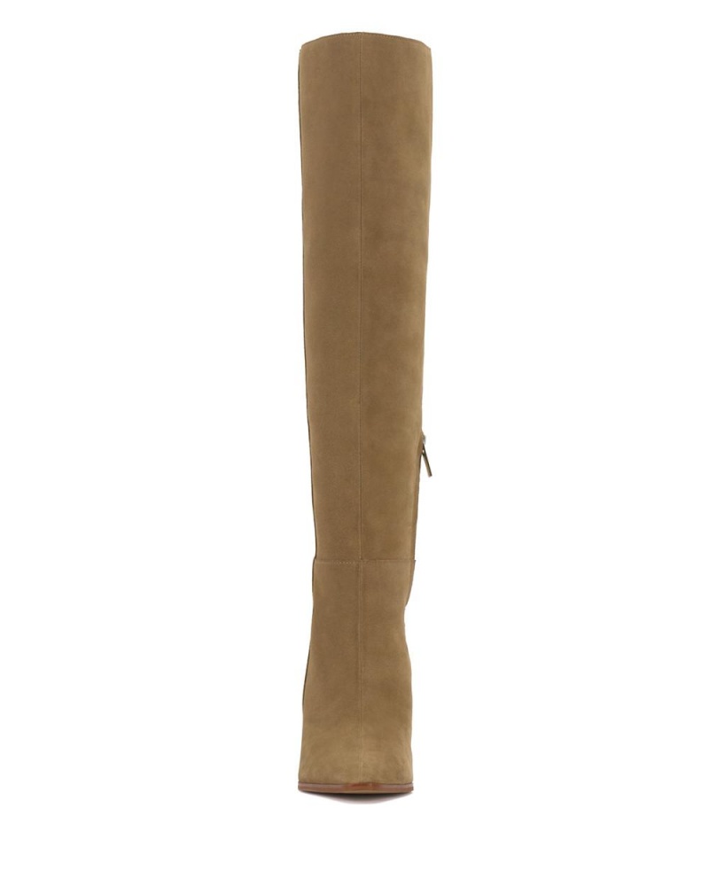 Botas Cuña Vince Camuto Tiasie Mujer Marrones | 261-YVAMRK