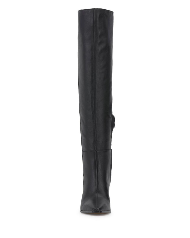 Botas Cuña Vince Camuto Tiasie Mujer Negras | 105-GEAZWD