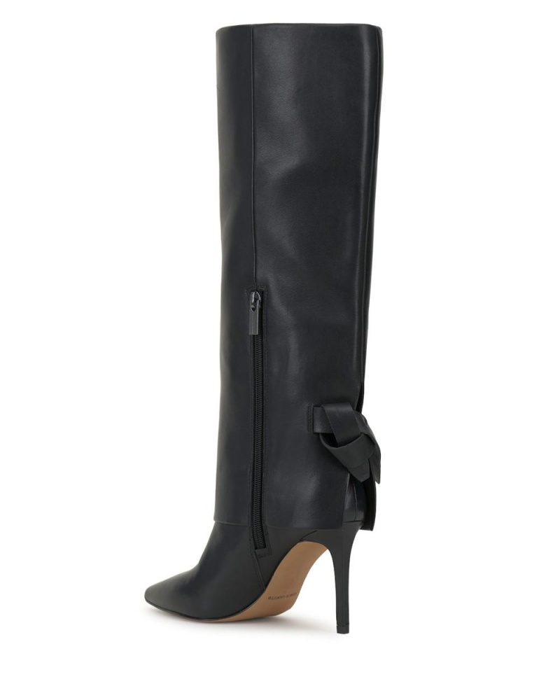 Botas Cuero Vince Camuto Kammitie Mujer Negras | 732-TPJAIB