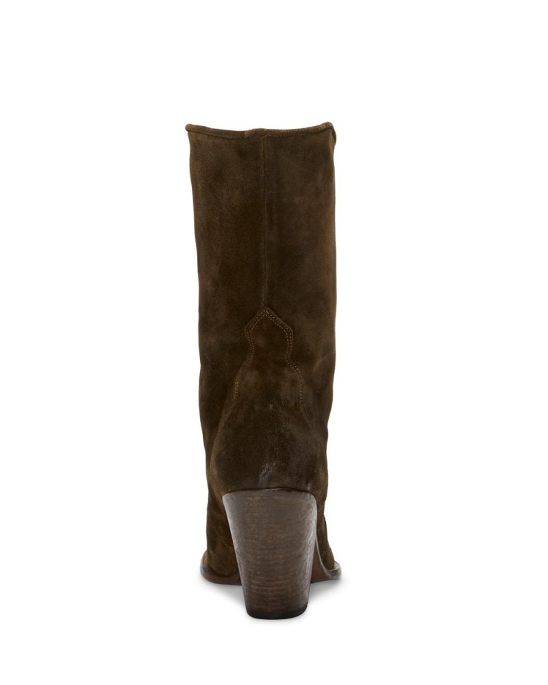 Botas Cuero Vince Camuto Pattia Mujer Marrones | 802-OTABRH