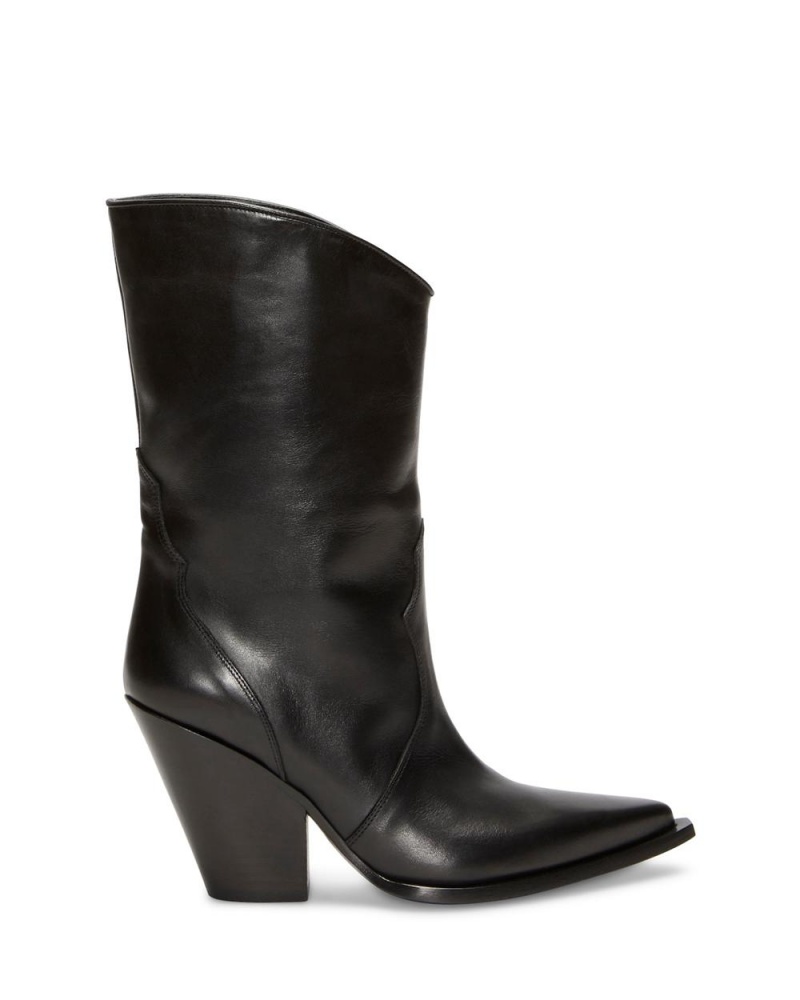 Botas Cuero Vince Camuto Pattia Mujer Negras | 521-KNXPDZ