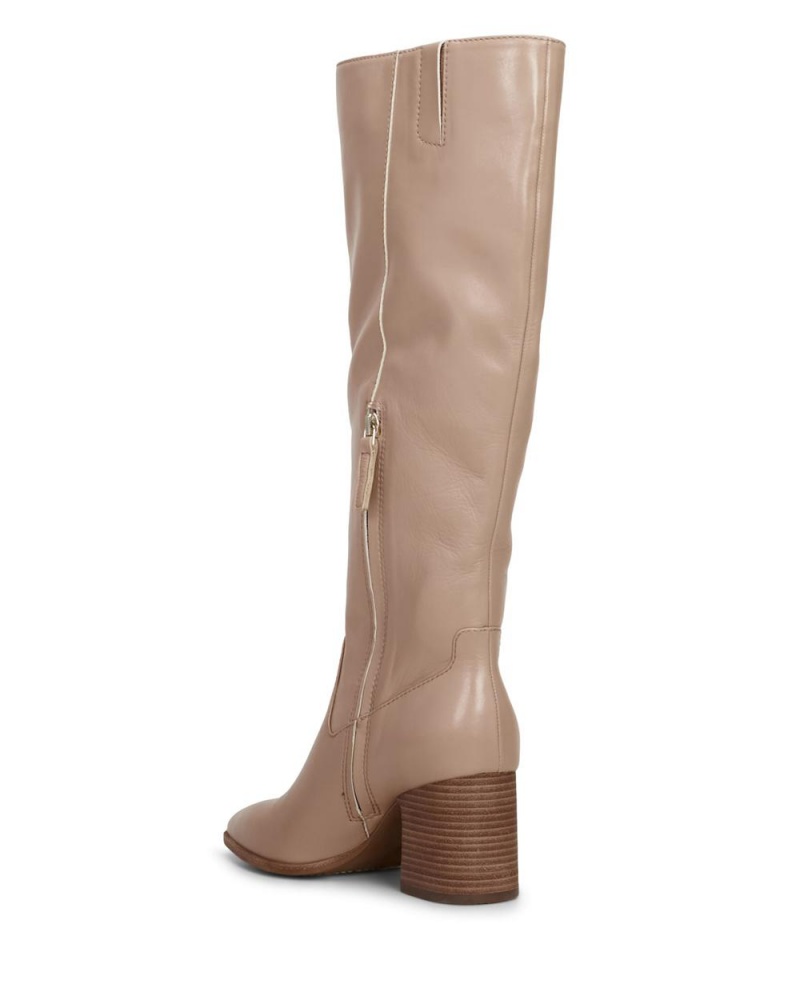 Botas Hasta La Rodilla Vince Camuto Evronna Mujer Beige | 379-TQKJRD