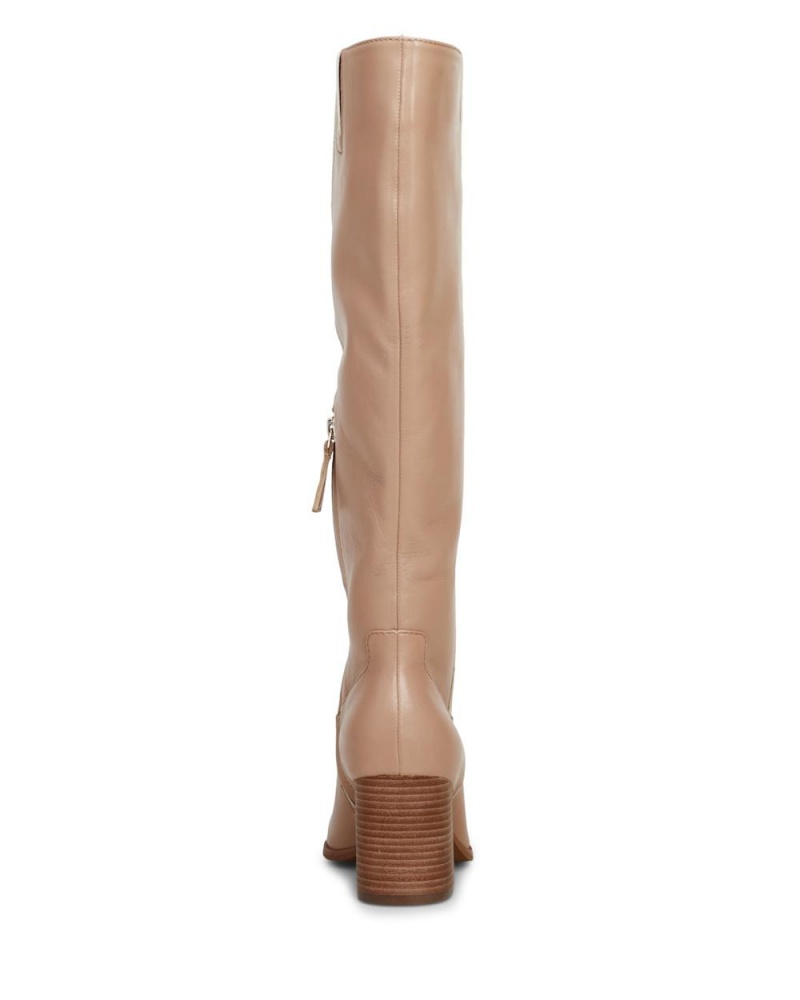 Botas Hasta La Rodilla Vince Camuto Evronna Mujer Beige | 379-TQKJRD