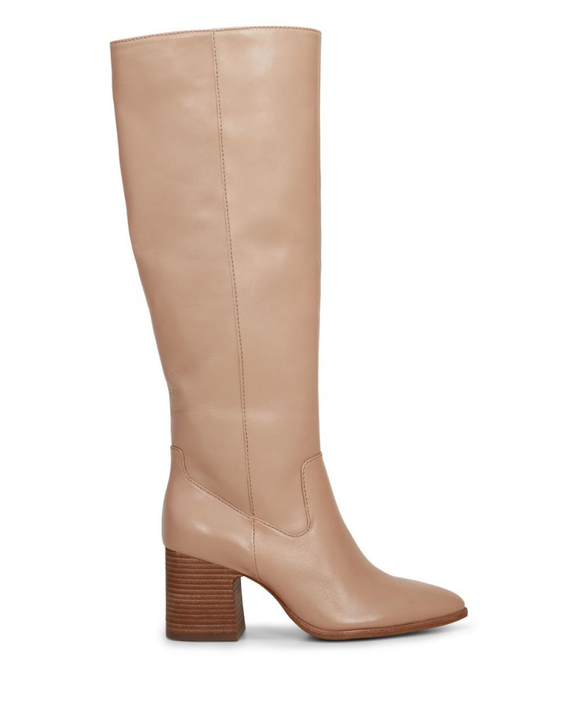 Botas Hasta La Rodilla Vince Camuto Evronna Mujer Beige | 379-TQKJRD