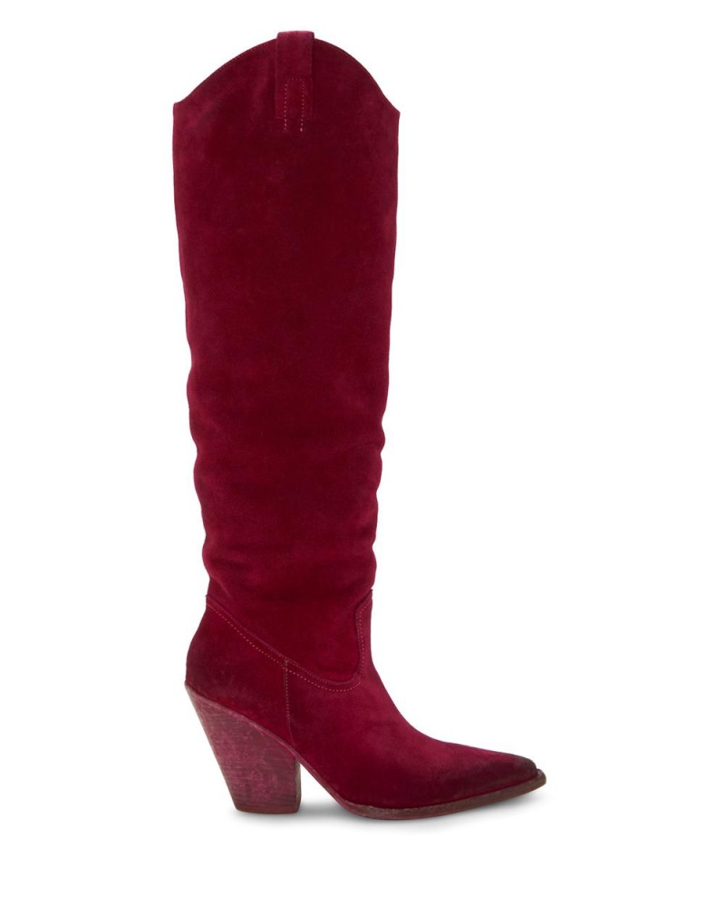 Botas Hasta La Rodilla Vince Camuto Jessikah Wide-Calf Mujer Burdeos | 508-YQLJPF