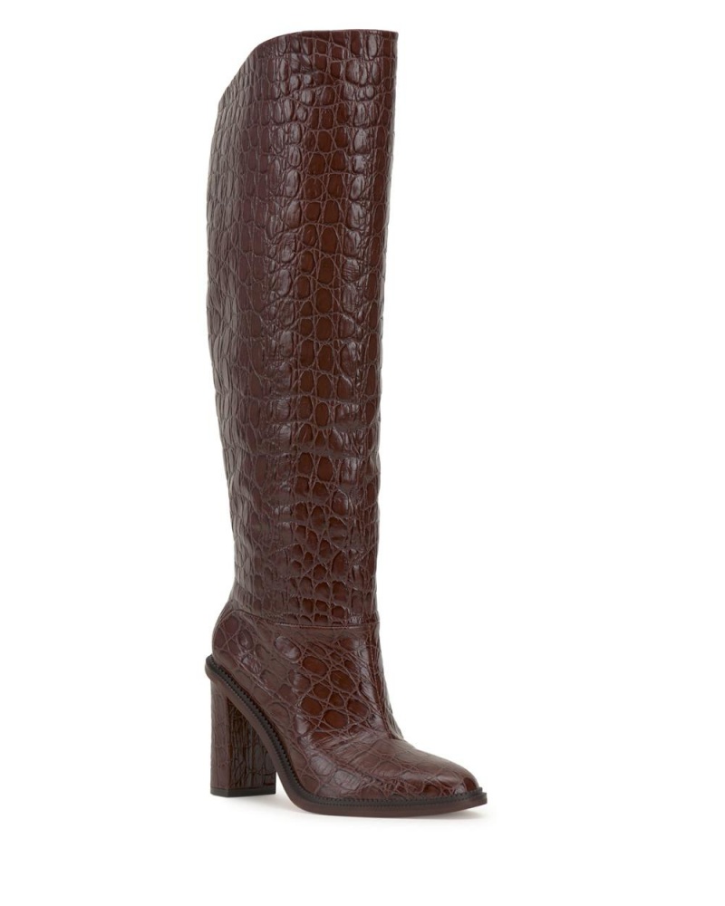 Botas Hasta La Rodilla Vince Camuto Pendarie Mujer Marrones Chocolate | 816-VSTMRK