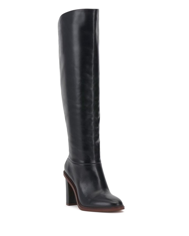 Botas Hasta La Rodilla Vince Camuto Pendarie Wide-Calf Mujer Negras | 541-FHQKAS