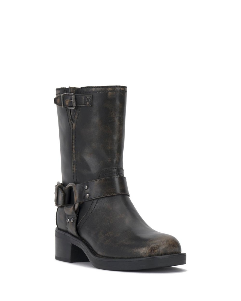 Botas Media Pierna Vince Camuto Kaemie Mujer Negras | 896-LBUONM