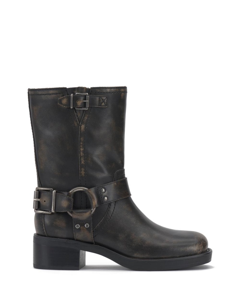 Botas Media Pierna Vince Camuto Kaemie Mujer Negras | 896-LBUONM