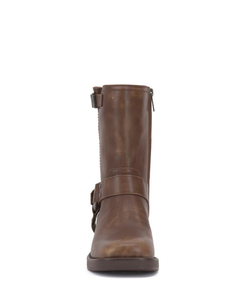 Botas Media Pierna Vince Camuto Kaemie Mujer Marrones Oscuro | 403-SBLWGZ