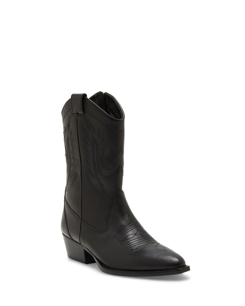 Botas Media Pierna Vince Camuto Menkara Mujer Negras | 531-QZSIFD