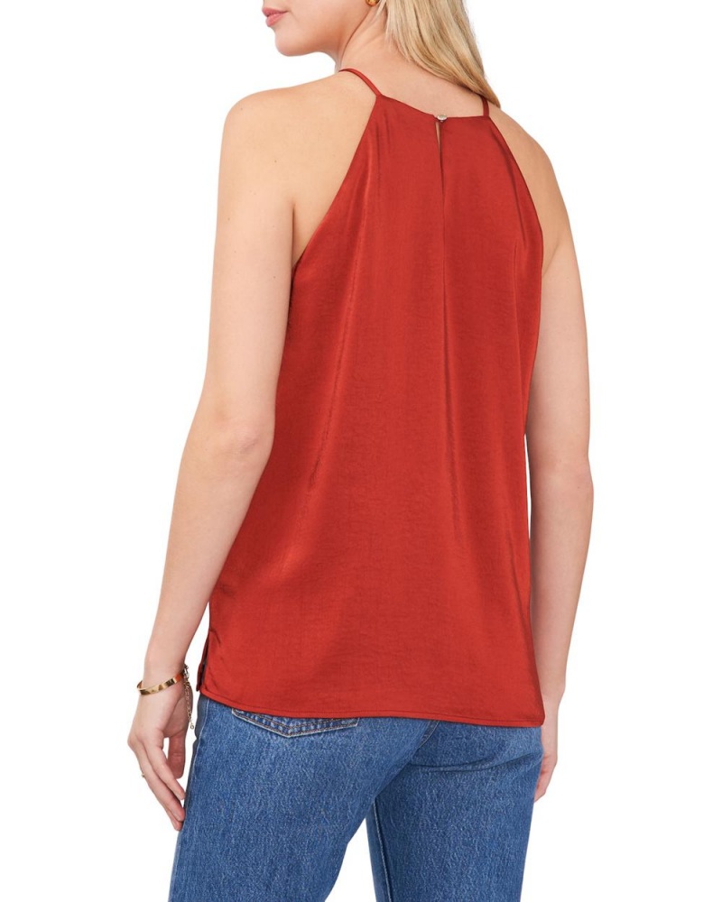 Camiseta Tirantes Vince Camuto Satin Mujer Rojas | 089-LDEKMF