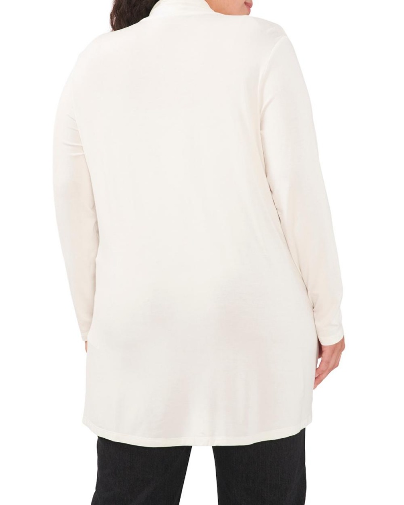 Cárdigan Vince Camuto Open-Front Cardigan (Plus Size) Mujer Blancas | 065-JOVKBM