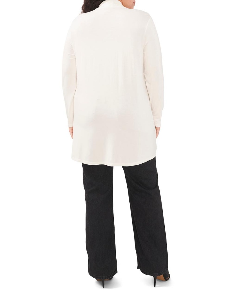 Cárdigan Vince Camuto Open-Front Cardigan (Plus Size) Mujer Blancas | 065-JOVKBM