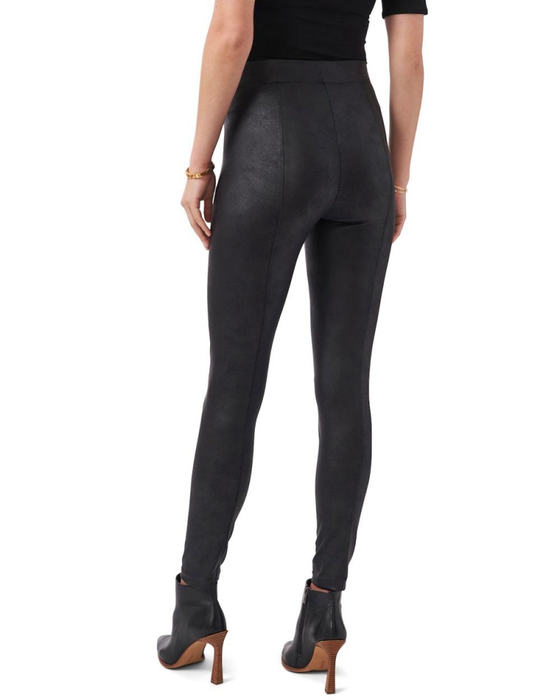 Leggins Vince Camuto Coated Pointe Mujer Negras | 015-HTYVDG