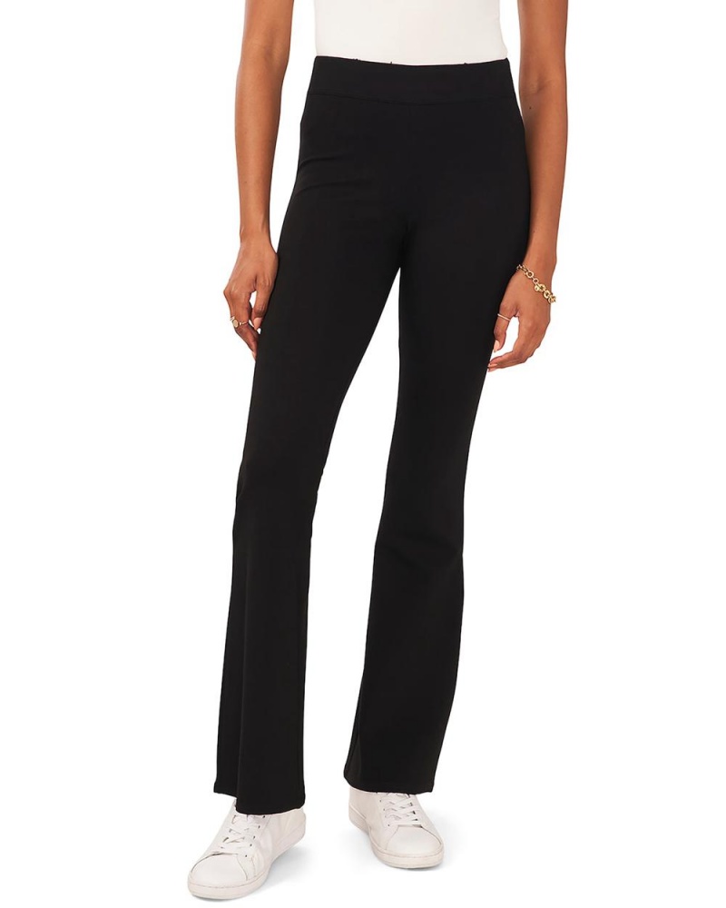 Leggins Vince Camuto Flared-Hem Ponte Mujer Negras | 817-TJOXHB