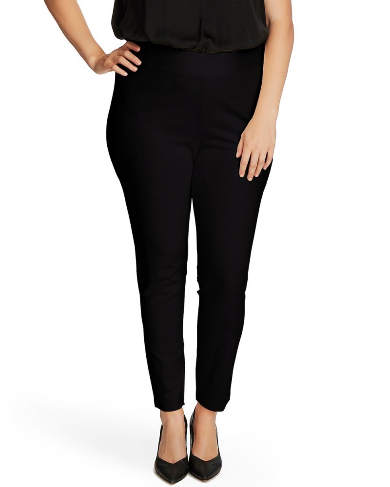 Leggins Vince Camuto Ponte (Plus Size) Mujer Negras | 249-ORQMIH