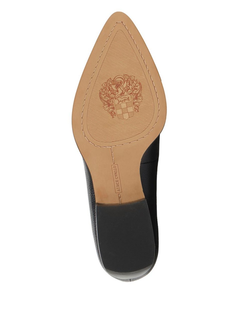 Mocasines Vince Camuto Becarda Mujer Negras | 879-EQGJYL