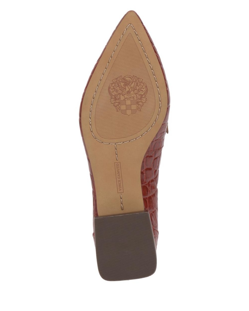 Mocasines Vince Camuto Calentha Mujer Burdeos | 926-TJERDF