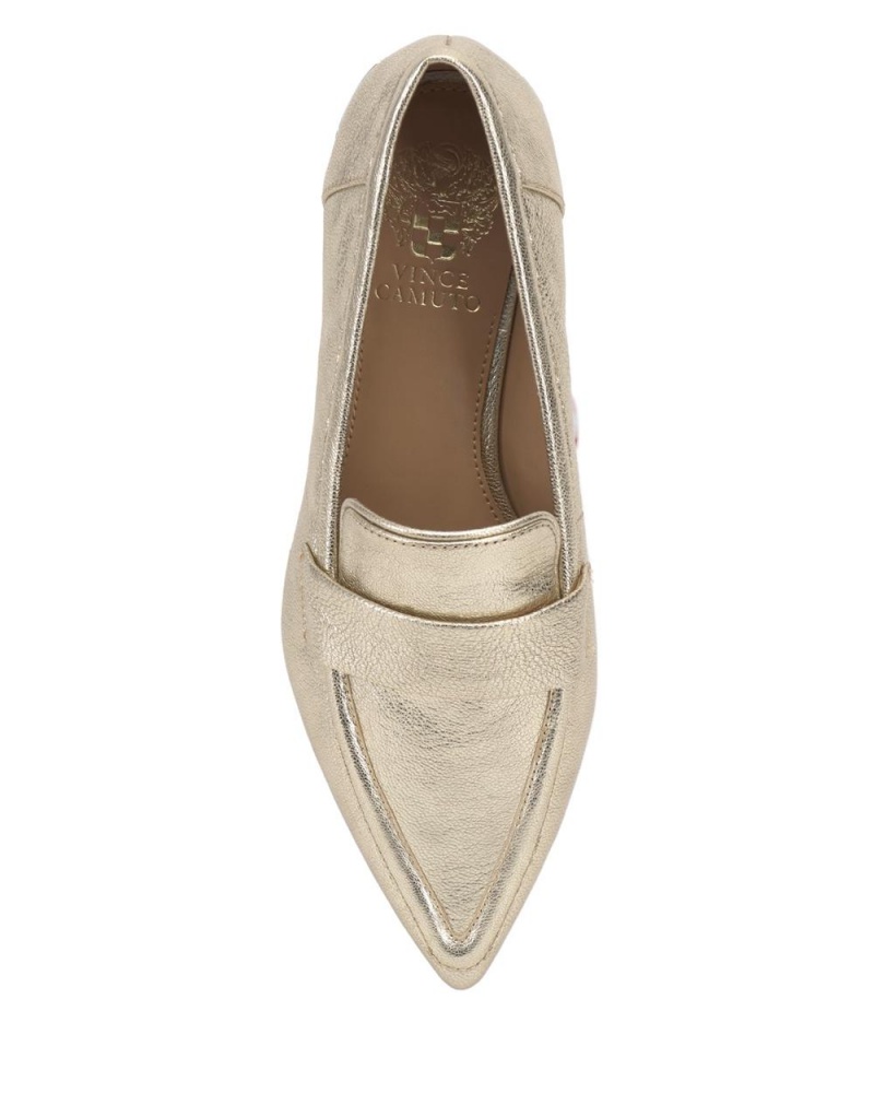 Mocasines Vince Camuto Calentha Mujer Doradas Claro | 704-IYNLMH