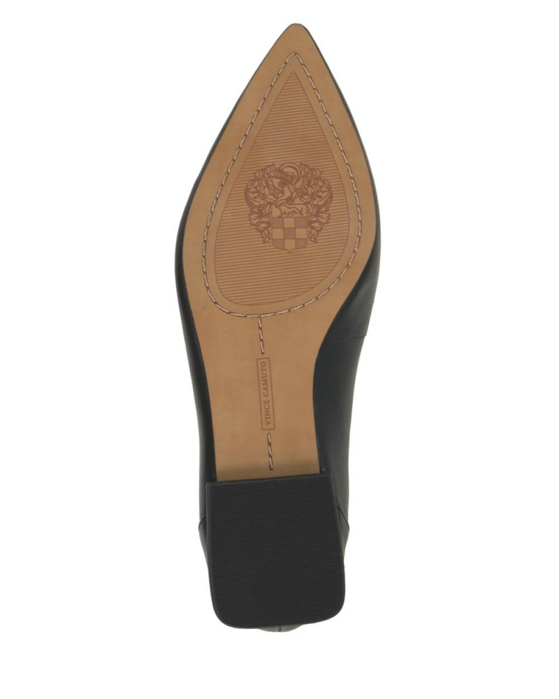 Mocasines Vince Camuto Calentha Mujer Negras Blancas | 409-IXZLUH