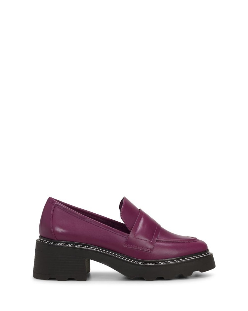 Mocasines Vince Camuto Chantie Mujer Moradas Oscuro | 742-UTIYNW