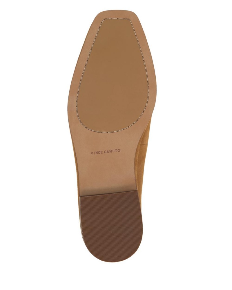 Mocasines Vince Camuto Drananda Mujer Golden Rod Suede | 576-NJRIFQ